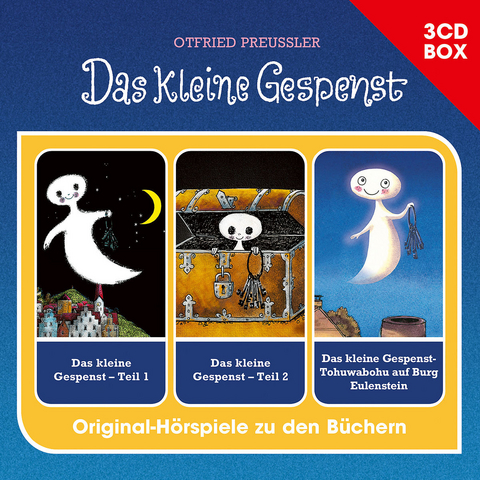 Das kleine Gespenst - 3-CD Hörspielbox - Otfried Preußler, Jürgen Nola, Susanne Preußler-Bitsc, Tania Freitag