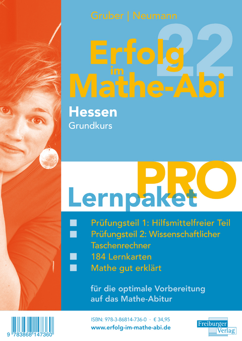 Erfolg im Mathe-Abi 2022 Hessen Lernpaket 'Pro' Grundkurs - Helmut Gruber, Robert Neumann