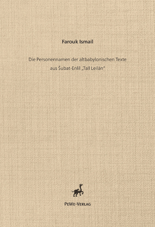 Die Personennamen der altbabylonischen Texte aus Šubat-Enlil „Tall Leilan“.