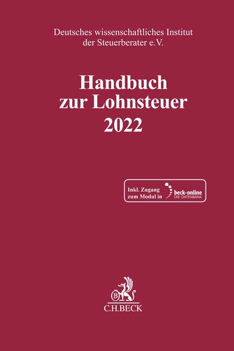 Handbuch zur Lohnsteuer 2022 - 