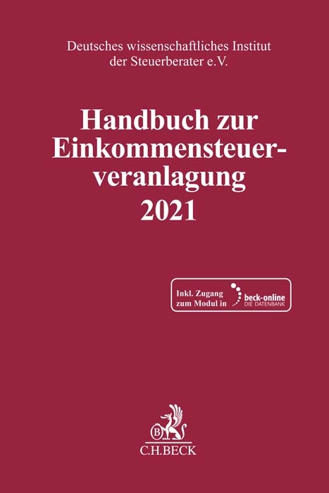 Handbuch zur Einkommensteuerveranlagung 2021. ESt 2021 - 