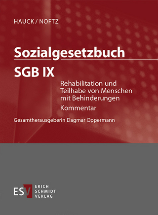 Sozialgesetzbuch (SGB). Kommentar / Sozialgesetzbuch (SGB) IX: Rehabilitation und Teilhabe von Menschen mit Behinderungen - Abonnement Pflichtfortsetzung für mindestens 12 Monate