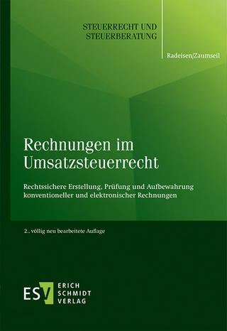 Rechnungen im Umsatzsteuerrecht