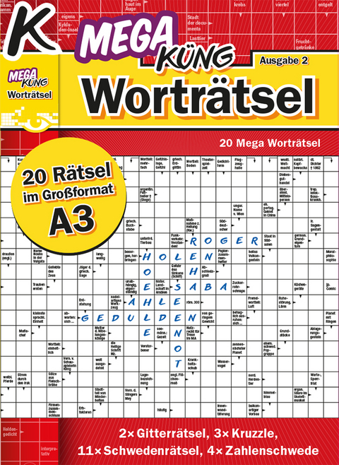 Mega K&uuml;ng Wortr&auml;tsel 2