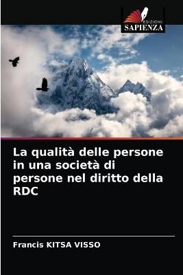 La qualità delle persone in una società di persone nel diritto della RDC