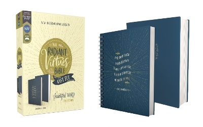 NIV, Radiant Virtues Bible: A Beautiful Word Collection, Hardcover Bible and Journal Gift Set, Red Letter, Comfort Print -  Zondervan