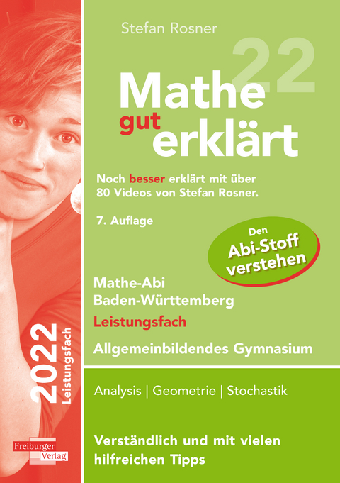 Mathe gut erkl&auml;rt 2022 Leistungsfach Baden-W&uuml;rttemberg Gymnasium - Stefan Rosner