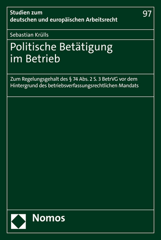 Politische Betätigung im Betrieb
