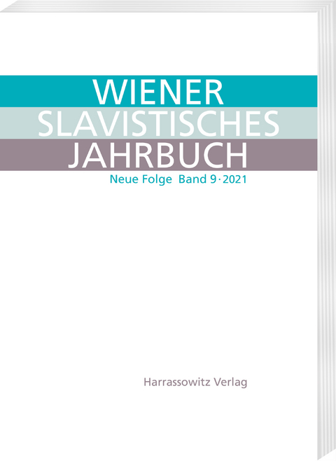 Wiener Slavistisches Jahrbuch. Neue Folge 9, 2021 - 