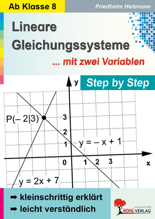 Lineare Gleichungssysteme mit zwei Variablen / Step by step