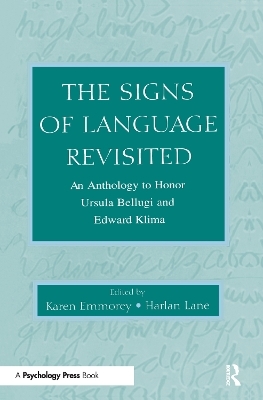 The Signs of Language Revisited - 