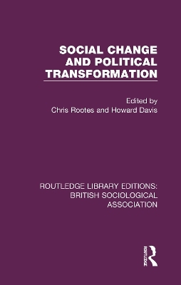 Social Change and Political Transformation - 