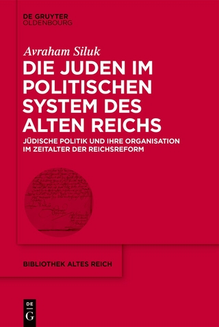 Die Juden im politischen System des Alten Reichs