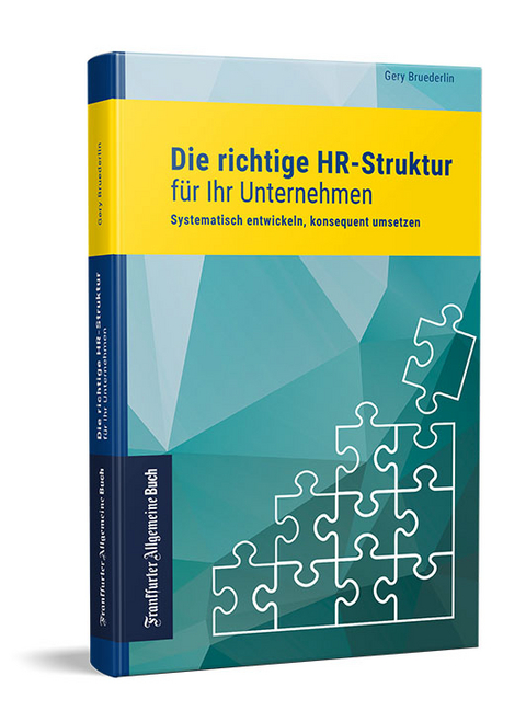 Die richtige HR-Struktur f&uuml;r Ihr Unternehmen - Gery Bruederlin