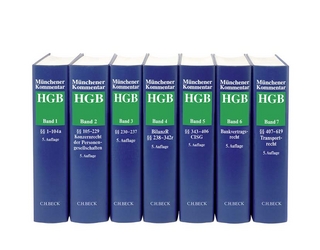 Münchener Kommentar zum Handelsgesetzbuch Gesamtwerk