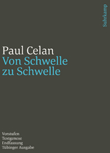 Werke. T&uuml;binger Ausgabe - Paul Celan