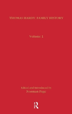 Thomas Hardy: Family History - 