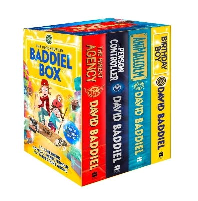 The Blockbuster Baddiel Box (The Person Controller, The Parent Agency, AniMalcolm, Birthday Boy) - David Baddiel