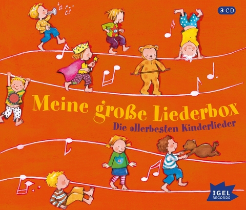 Meine gro&szlig;e Liederbox - Klaus W. Hoffmann, Fredrik Vahle, Rolf Zuckowski, Paula Dehmel, August Heinrich Hoffmann Von Fallersleben, Wilhelm Hey, Adelheid Wette, Elisabeth Elbing, Heino Gaze, Wilhelm M&uuml;ller, Friedrich Wilhelm Gotter