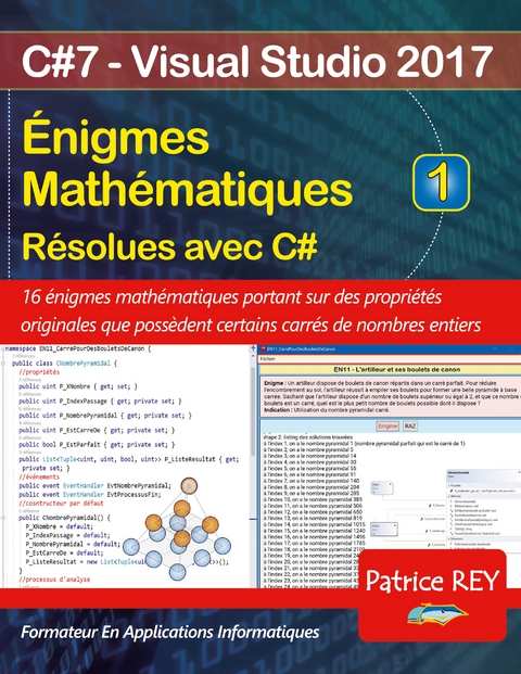 Enigmes mathematiques resolues avec C# - Patrice Rey