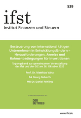 ifst-Schrift 539 - Matthias Valta, Georg Geberth, Daniel Fehling