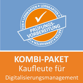 Kombi-Paket Kaufmann für Digitalisierungsmanagement Lernkarten