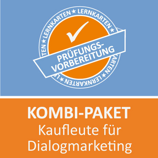 Kombi-Paket Kaufmann für Dialogmarketing Lernkarten