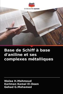 Base de Schiff à base d'aniline et ses complexes métalliques