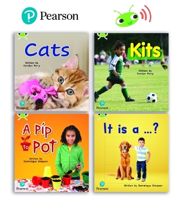 Learn to Read at Home with Bug Club Phonics: Phase 2 - Reception Term 1 (4 non-fiction books) Pack B - Carolyn Parry, Dominique Simpson