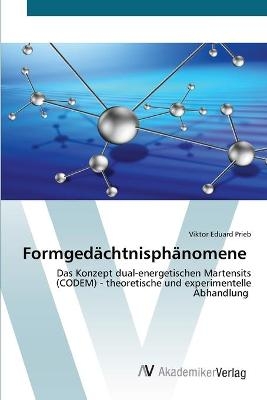 Formged&auml;chtnisph&auml;nomene - Viktor Eduard Prieb