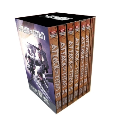 Attack on Titan The Final Season Part 1 Manga Box Set - Hajime Isayama