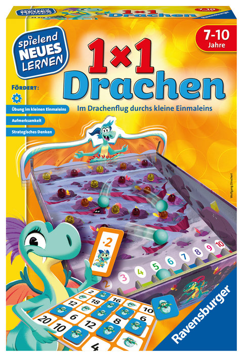 1x1 Drachen - Lernspiel ab 7 Jahre - Wolfgang Dirscherl