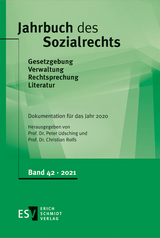Jahrbuch des Sozialrechts (der Gegenwart). Gesetzgebung - Verwaltung... / Jahrbuch des Sozialrechts - - Dokumentation f&uuml;r das Jahr 2020 - 
