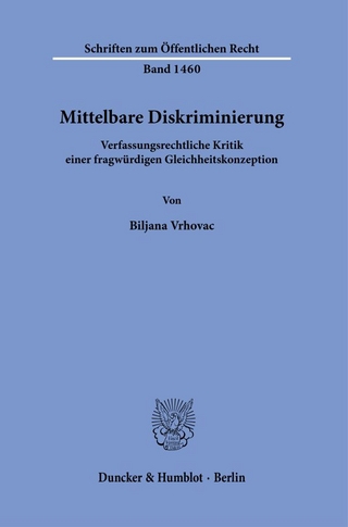 Mittelbare Diskriminierung.