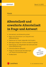 Altersteilzeit und erweiterte Altersteilzeit in Frage und Antwort - Erika Marek