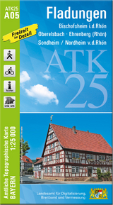 ATK25-A05 Fladungen (Amtliche Topographische Karte 1:25000) - 