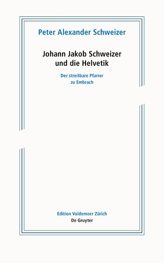 Johann Jakob Schweizer und die Helvetik