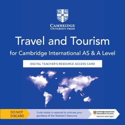 Cambridge International AS and A Level Travel and Tourism Digital Teacher's Resource Access Card - Jacob Victor, Susan Stewart