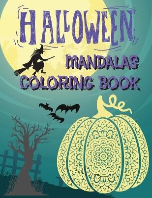 Halloween Mandalas Coloring Book - Thompson Fluffy