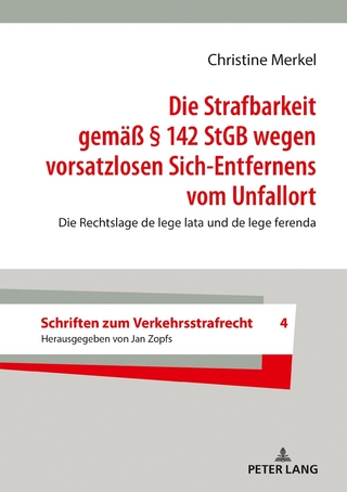 Die Strafbarkeit gemäß § 142 StGB wegen vorsatzlosen Sich-Entfernens vom Unfallort