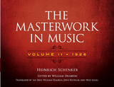 The Masterwork in Music: Volume II, 1926 - Heinrich Schenker