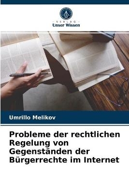 Probleme der rechtlichen Regelung von Gegenständen der Bürgerrechte im Internet