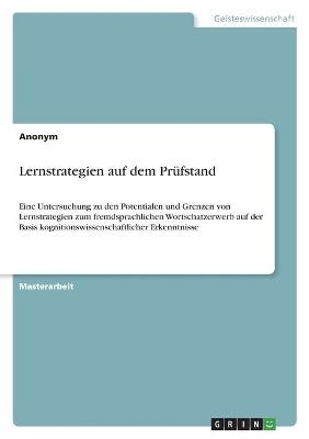 Lernstrategien auf dem PrÃ¼fstand