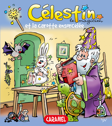 C&eacute;lestin le magicien et la carotte ensorcel&eacute;e - Jans Ivens, C&eacute;lestin le magicien