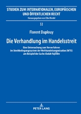 Die Verhandlung im Handelsstreit - Florent Duplouy
