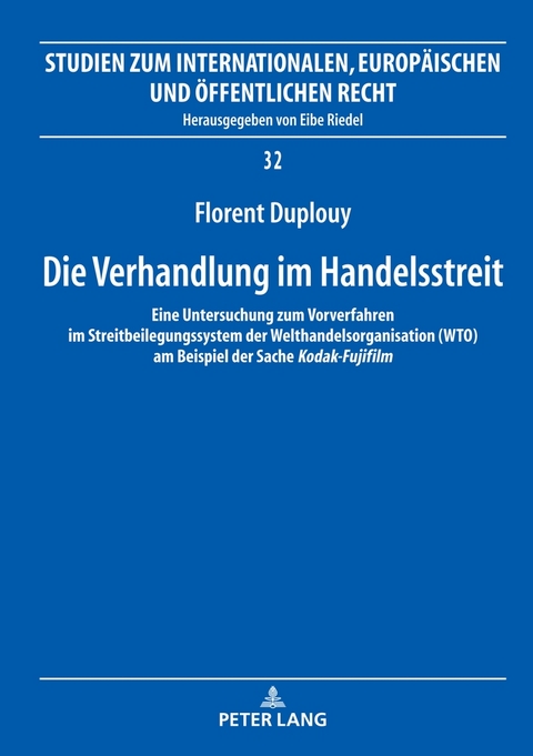 Die Verhandlung im Handelsstreit - Florent Duplouy