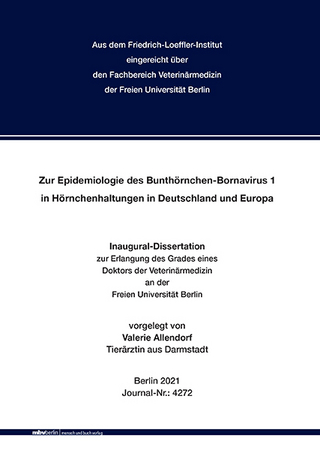 Zur Epidemiologie des Bunthörnchen-Bornavirus 1 in Hörnchenhaltungen in Deutschland und Europa