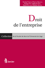 Droit de l'entreprise - D&eacute;borah Gol, Nicolas Thirion, Thierry Delvaux, Audrey Fayt, David Pasteger, Mathieu Simonis