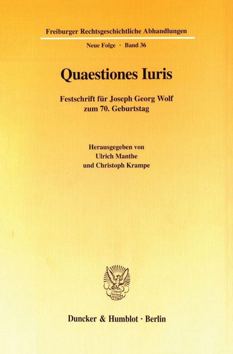 Quaestiones Iuris. - 