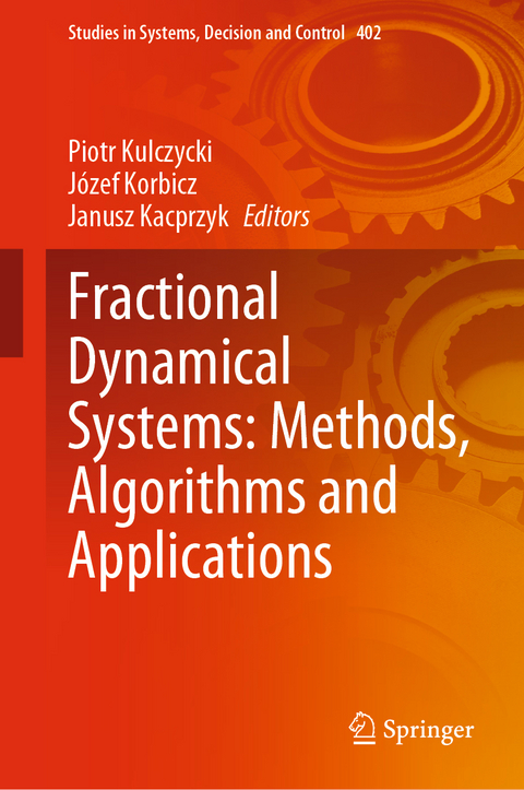 Fractional Dynamical Systems: Methods, Algorithms and Applications - 